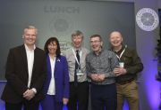 Phil McCann, Alyson Haywood, GCA Chief Executive, Peter Burks, Colin Farquhar and Gordon Emslie.